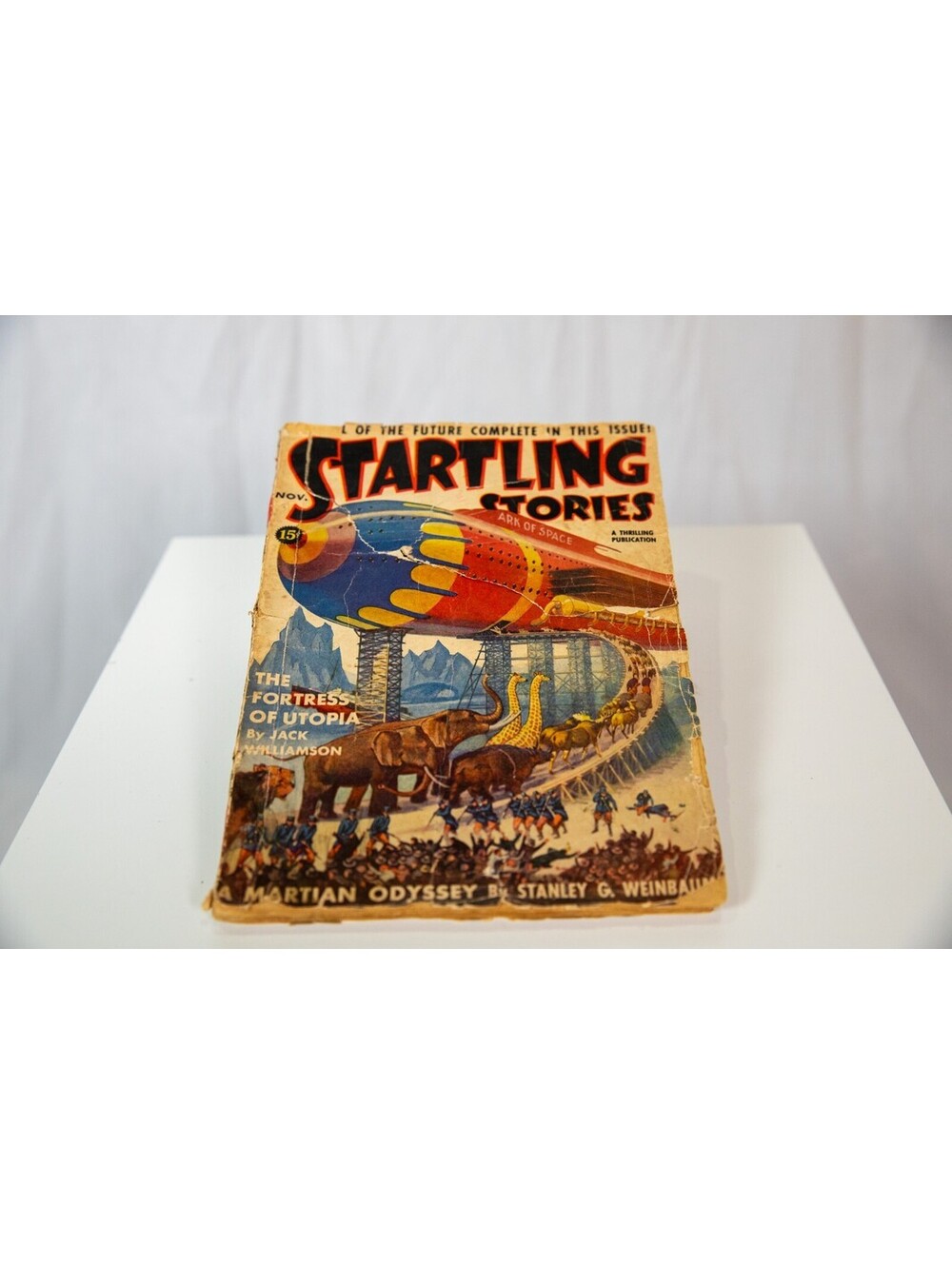 PULP: Startling Stories Pulp November 1939- Jack Binder- Rocket cover